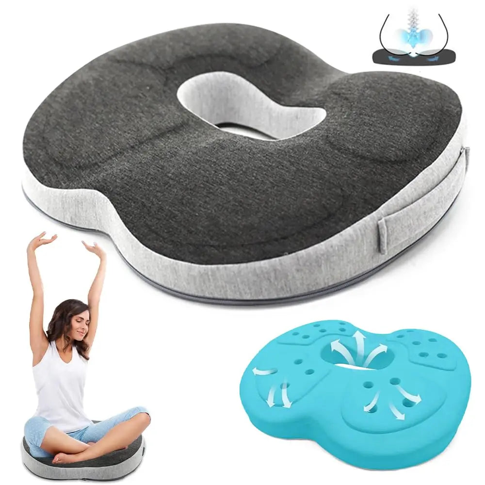 Ergonomic Pregnancy to Postpartum Memory Foam Donut Cushion