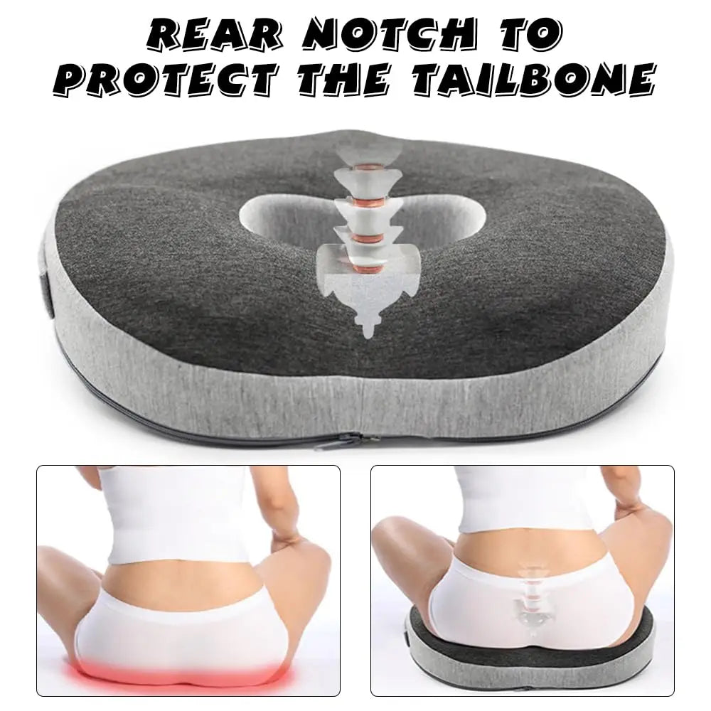 Ergonomic Pregnancy to Postpartum Memory Foam Donut Cushion
